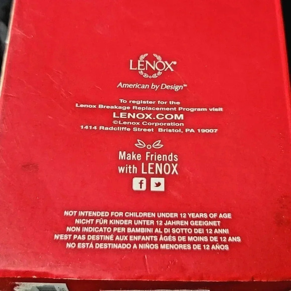 Lenox Ivory Angel Wishes Heart Bell With Gold String Xmas Ornament 847021 MCM - Picture 7 of 9